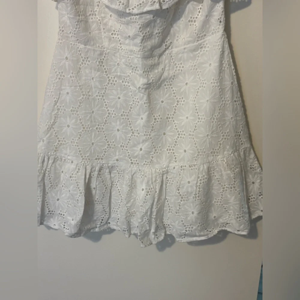Lulus White Eyelet Ruffle Sundress - Picture 4 of 8